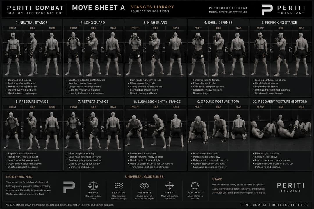 Stance Periti Combat system