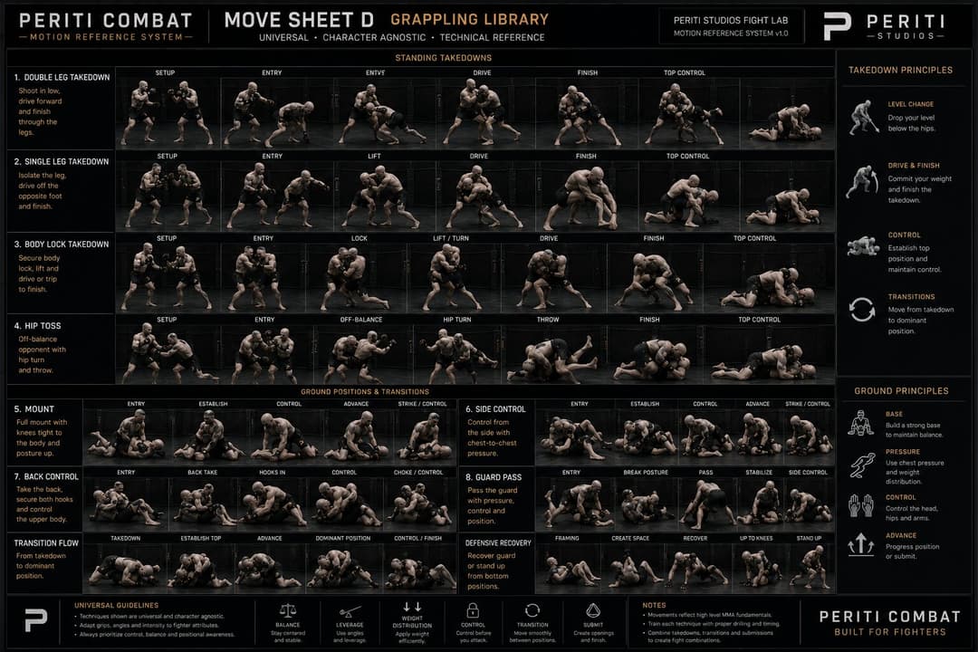 Grappling Periti Combat system